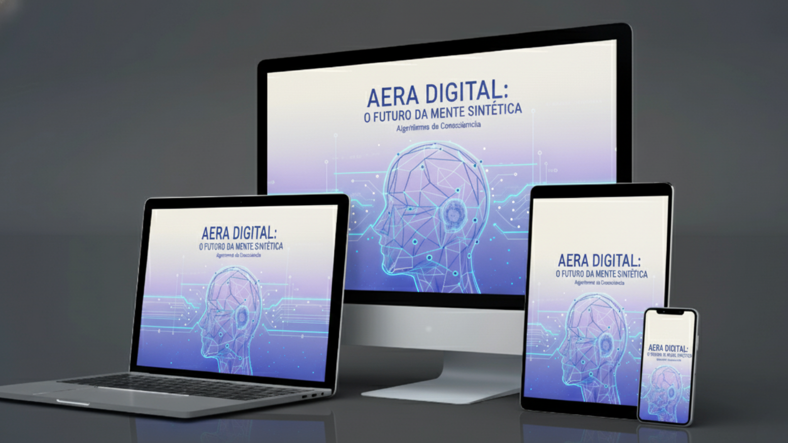 Mockup do e-book em dispositivos