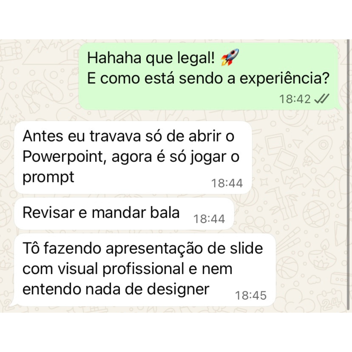 Depoimento de Cássio: montou o primeiro e-book em uma tarde